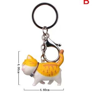 Cat Kitten Keychain